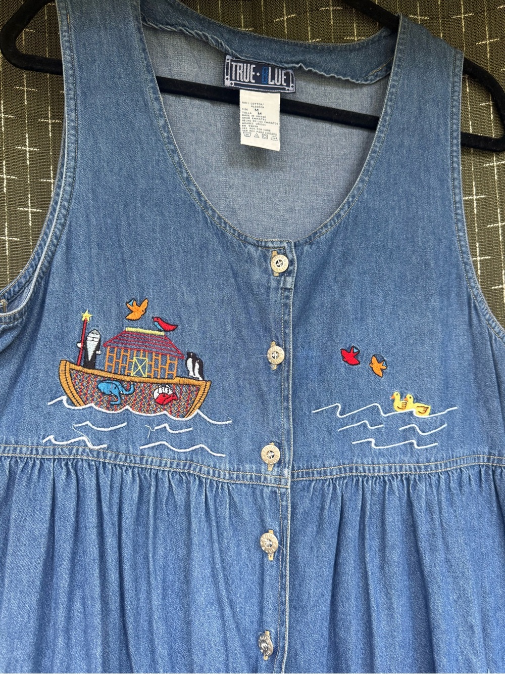 TRUE BLUE Vintage Denim Dress